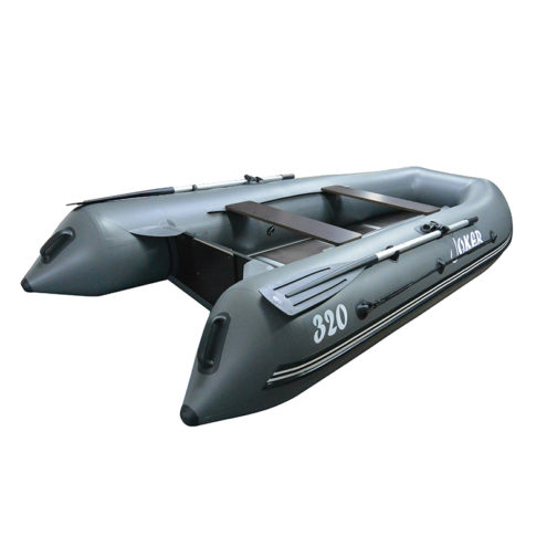 Лодка ПВХ надувная моторная Joker R-320 серый